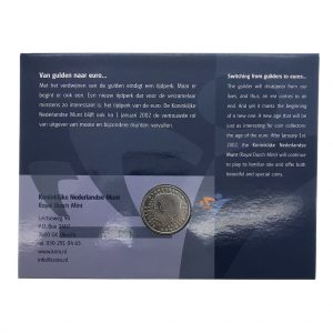 Nederland; 1 gulden; 2001; De Laatste Gulden ‘Een munt om nooit te vergeten’ (FDC)
