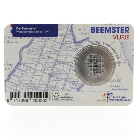 Munt24_Coincard_5euro_Beemster_101