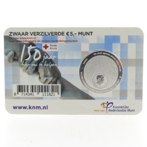 Nederland; 5 euro; 2018; Het Rode Kruis Vijfje (UNC)